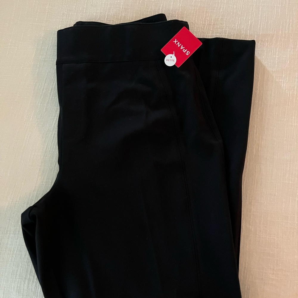 SPANX Classic Black Leggings NWT 1X 
Petite